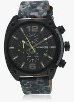 Diesel Diesel Overflow Analog Black Grey Watch