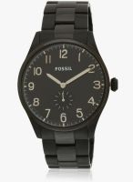 Fossil FS4854-S Black/Black Analog Watch