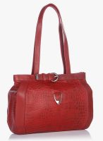 Hidesign Pompey 01 Red Leather Shoulder Bag