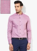 Independence Pink Printed Slim Fit Casual Shirt Independence Pink Printed Slim Fit Casual Shirt