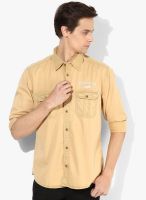 Jack & Jones Khaki Casual Shirts