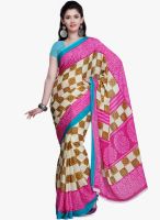 Janasya Janasya Multicolor Crepe Saree