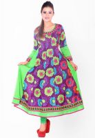 Kurti'S Green Embroidered Kurtis