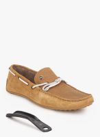Louis Philippe Tan Loafers