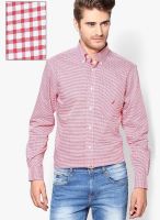 Nautica Red Casual Shirt