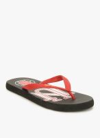 Numero Uno Red Flip Flops