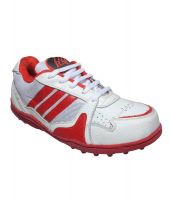 RSE White Cricket Sports Shoes