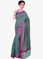 Roop Kashish Grey Printed Saree