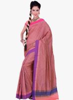 Roop Kashish Pink Printed Saree