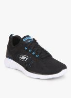 Skechers Equalizer-Deal Maker Black Running Shoes