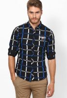 Spykar Black Casual Shirt