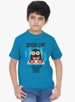 Tantra Blue Printed T-Shirt