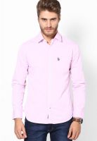 U.S. Polo Assn. Pink Casual Shirt