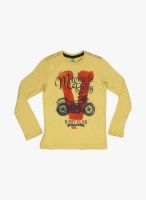 United Colors of Benetton Yellow T-Shirt