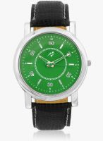 Yepme Green Faux Leather Analog Watch
