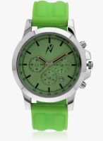 Yepme Green Silicon Analog Watch