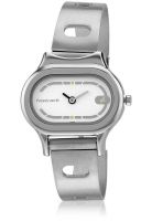 Fastrack Ne2394Sm01-J763 Silver/Pink Analog Watch