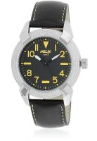 Helix Ti022Hg0200 Black/Black Analog Watch