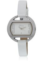Olvin 16101 Sl01 White Analog Watch