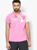 Reebok Pink Tennis Polo T-Shirt