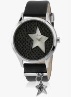Thierry Mugler 4709402 Black/Silver Analog Watch