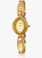 Timex G500-Sor Golden/Ivory Analog Watch