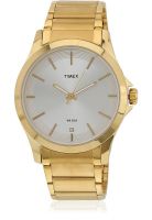 Timex Tw000x100 Golden/Silver Analog Watch