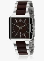 Titan NB9407SH03 Silver/Black Analog Watch