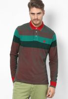 Turtle Green Solid Polo T-Shirts