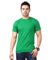 Funky Guys Green Cotton T-Shirt