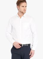 Mark Taylor White Slim Fit Formal Shirt