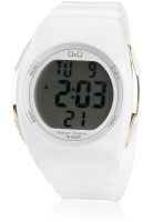 Q&Q M130J005Y White/Grey Digital Watch