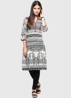 Shree Black Printed Kurta