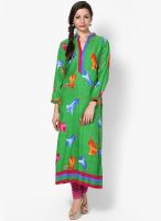 Shree Green Printed Kurta