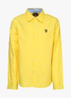 Cherokee Yellow Casual Shirt