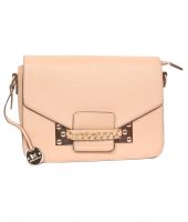 Diana Korr Beige P.U. Sling Bag