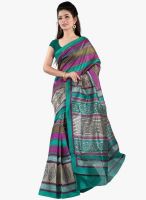 Florence Green Printed Saree