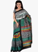 Florence Grey Printed Saree