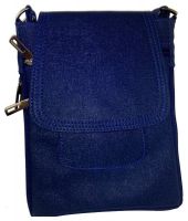 Vira Blue Non Leather Sling Bag