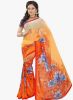 Lookslady_Orange_Printed_Saree_4.jpg