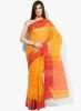 Mmantra_Orange_Solid_Cotton_Saree.jpg