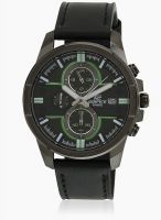 Casio Edifice Efr-543Bl-1Avudf (Ex225) Black/Black Analog Watch