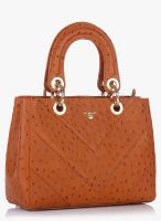 Da Milano Rust Leather Handbag