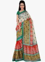 Florence Multicoloured Printed Saree