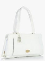 Hidesign White Leather Handbag