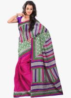 Lookslady Multicoloured Colored Printed Saree