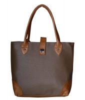 Love Fashion Brown Tote Bag