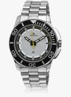 Maxima 33611Cmgi Silver/White Analog Watch