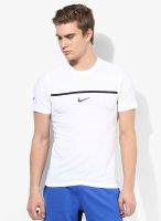 Nike White Round Neck T-Shirt