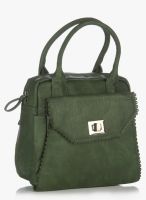 Baggit L Hitech Wan Olive Handbag